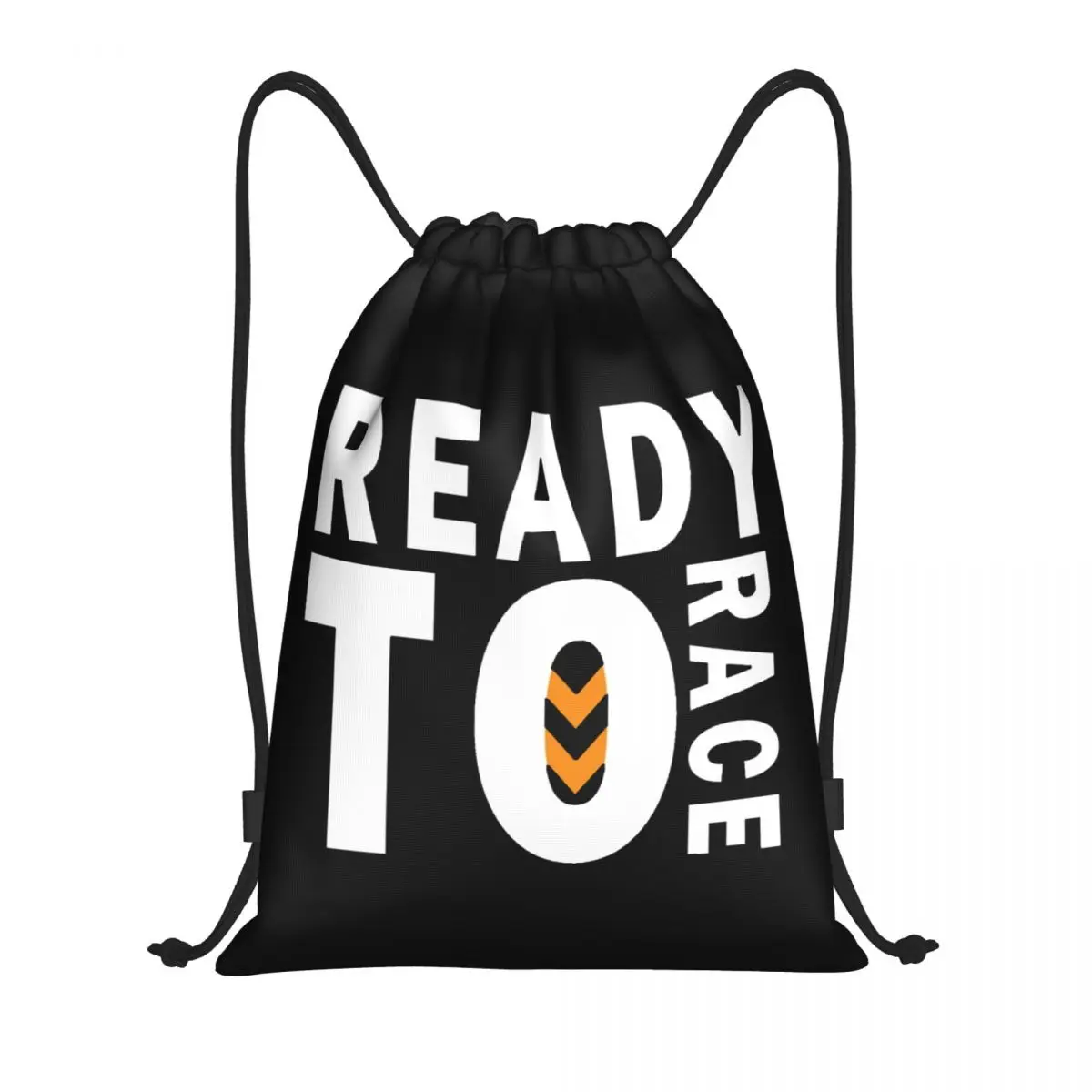 

Ready To Race Racing Motorcycle Biker Drawstring Backpack Bags Men Women Lightweight Gym Sports Sackpack Sacks for Shopping