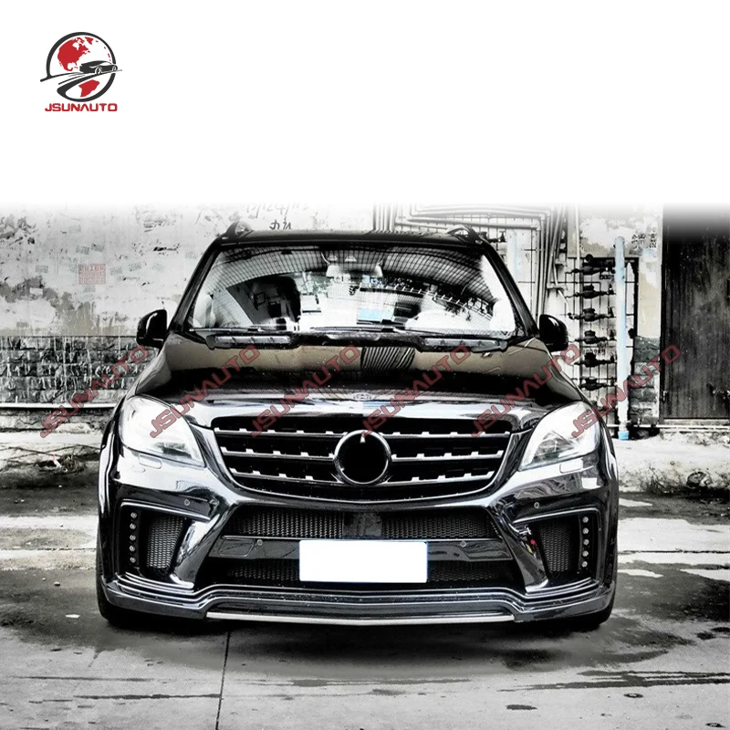 Неокрашенная тюнинг WD ФАП передний задний бампер боковые юбки для W166 ML300 350 ремонт