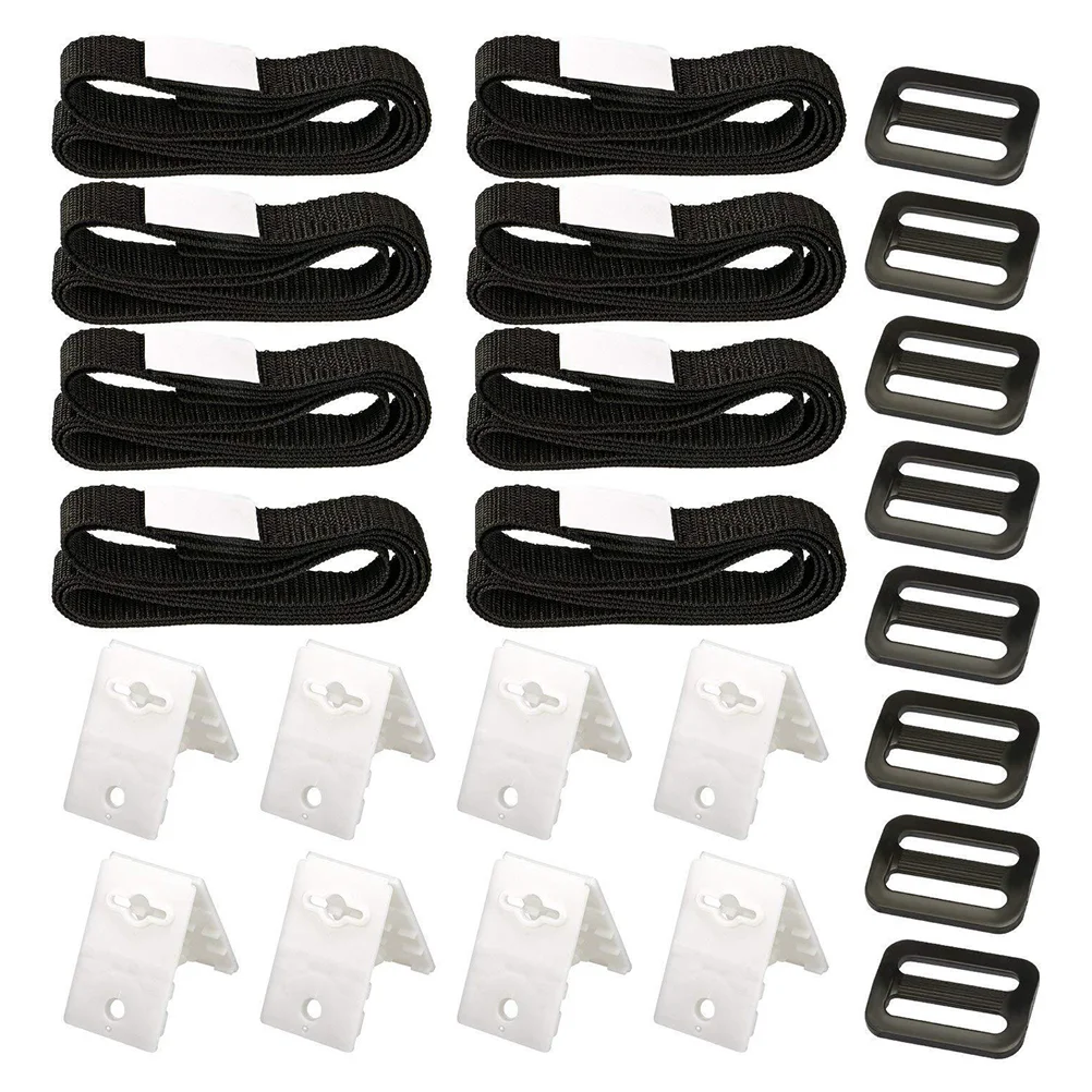 

Pool Cover Roller Attachment Universal Solar Blanket Strap Straps Strapping Kit