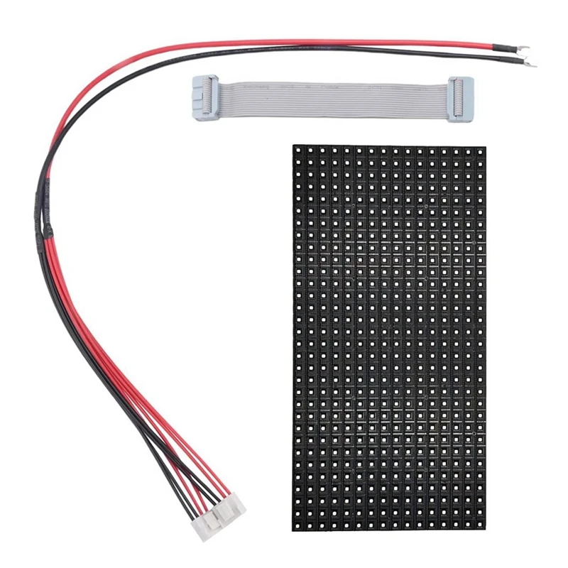 2 шт. P10 полноцветный уличный светодиодный модуль HUB75 SMD3535 32X16 пикселей