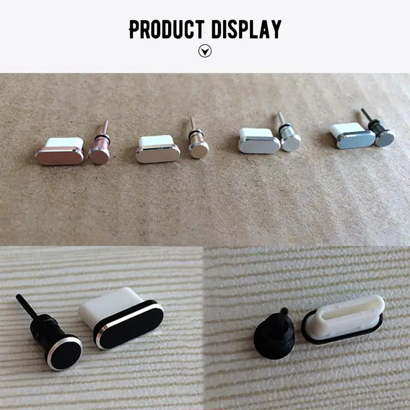 Пылезащитная заглушка для зарядного порта телефона с разъемом типа C 3 5 мм