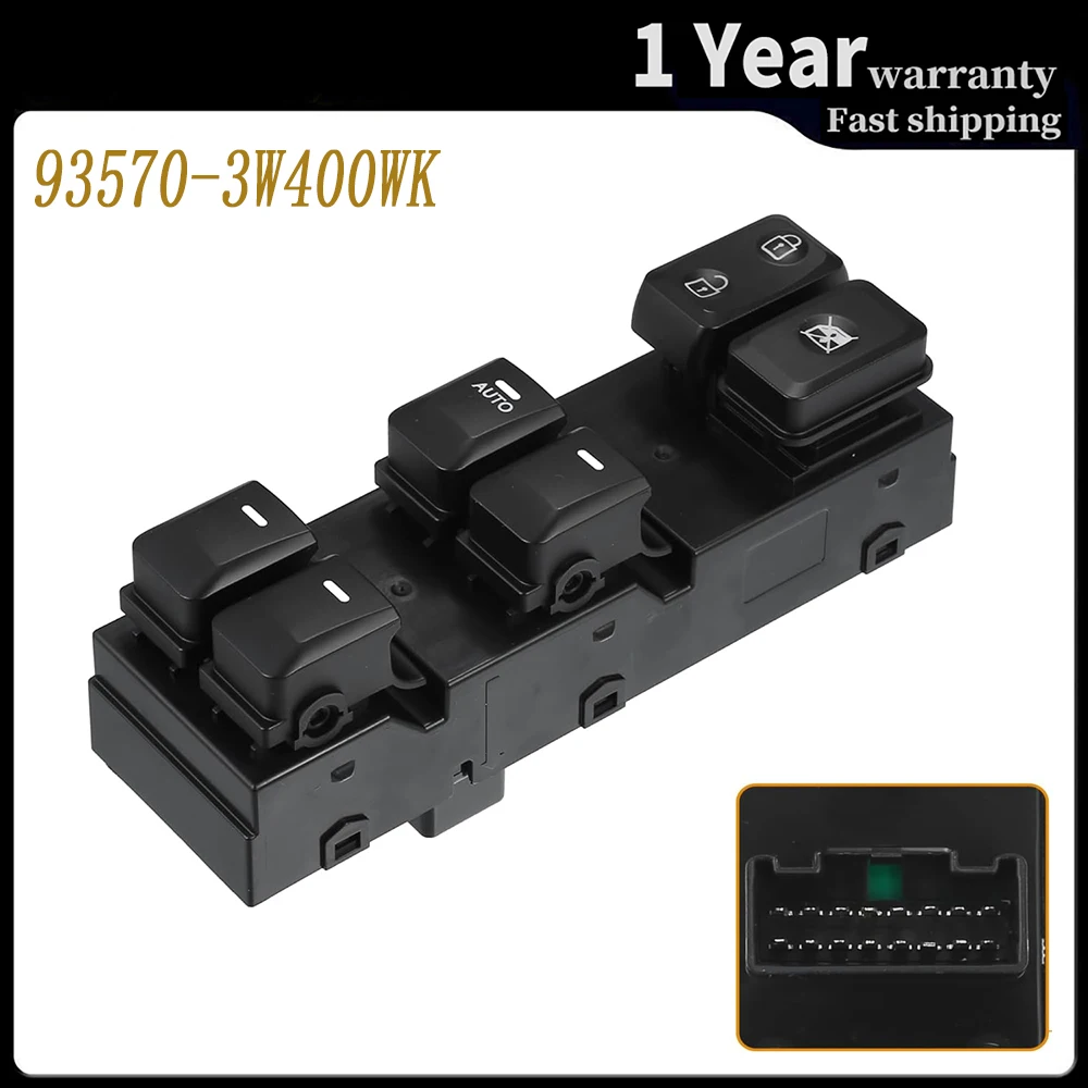 93570-3W400WK 93570-3W450 для KIA Sportage 2011-2016 передний левый электрический переключатель