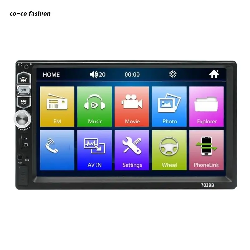 

517B Upgraded Car Stereo 7 Inch Car Radio Touchscreen FM Radio Car Radio MP5 Player