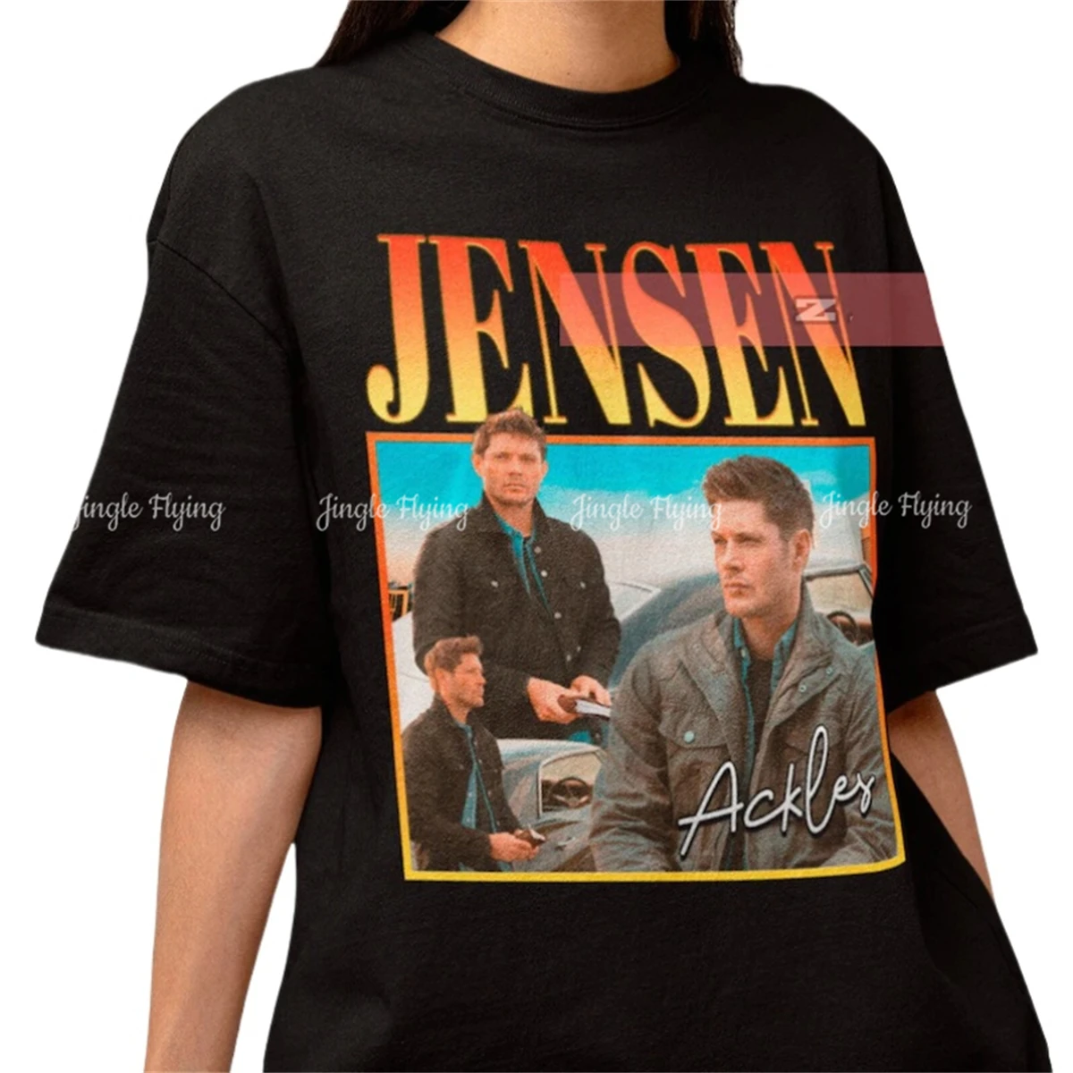 Рубашка Jensen Ackles в стиле ретро 90-х унисекс идеальный подарок для женщин и мужчин