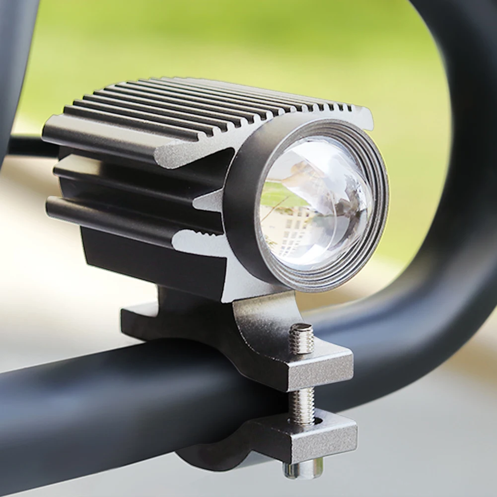 

Headlight Turn Signal Light Head Lamp Waterproof Motorcycle Headlight Dual Light Color Fog Light Projector Spotlight