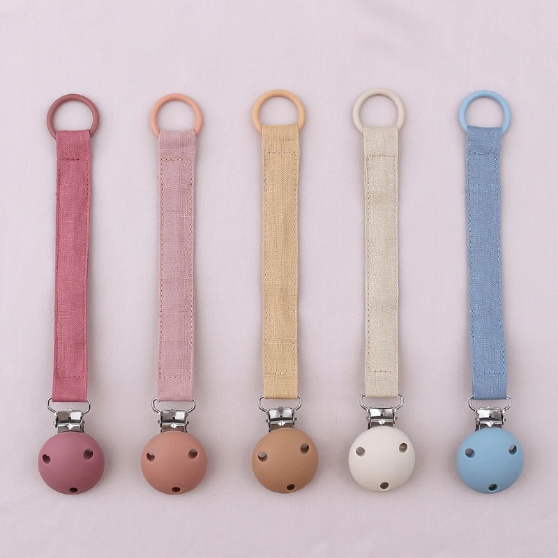 

Soother Teething Chewable Toys Holder Belt Relief Pain Teething Toy Chain Strap Pacifier Chain Dummy Nipple Leash Strap