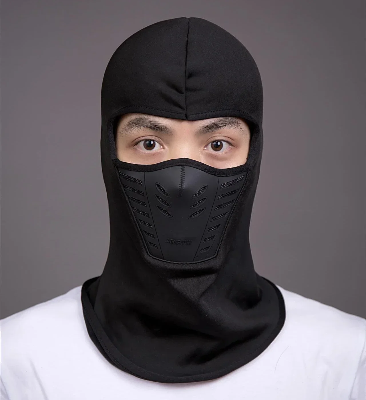 Зимняя теплая маска для езды на мотоцикле скутере внедорожная защита