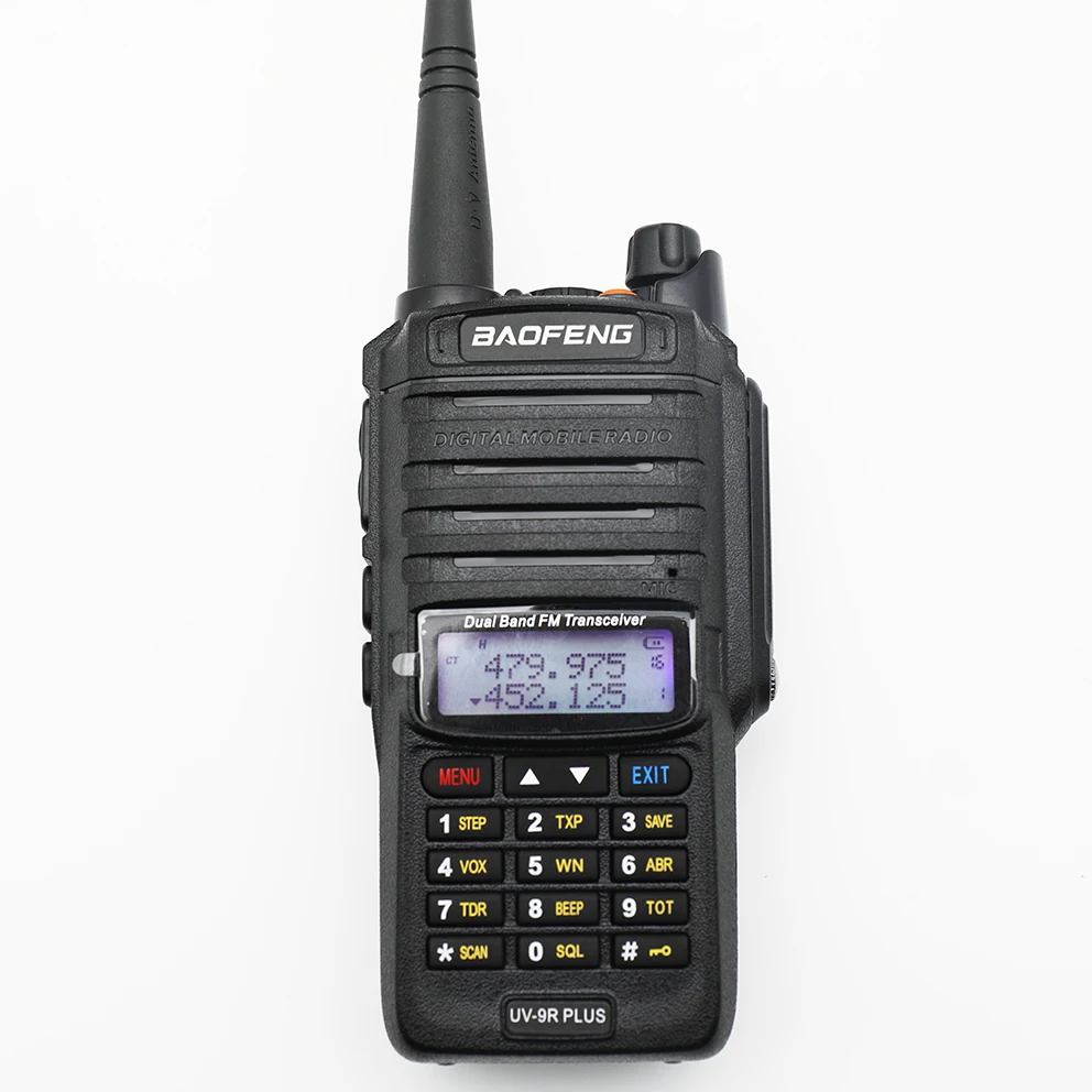UV-9R Трехдиапазонная водонепроницаемая рация 136/174/520 МГц IP67 двусторонняя