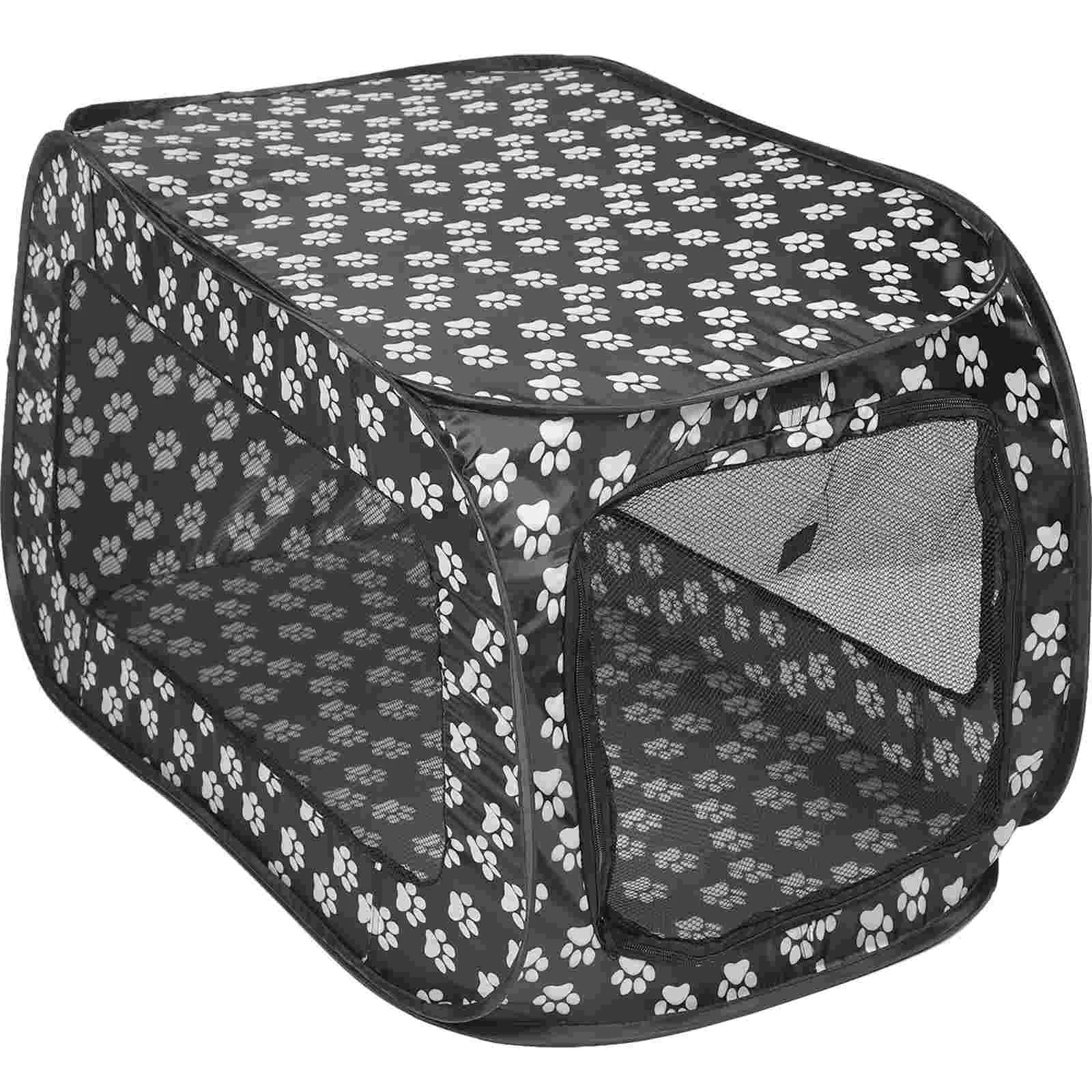 

Тент 600D из ткани Оксфорд, домик, клетка для кошек, спальная кровать, складной тканевый ящик, детский манеж для щенков, Конура