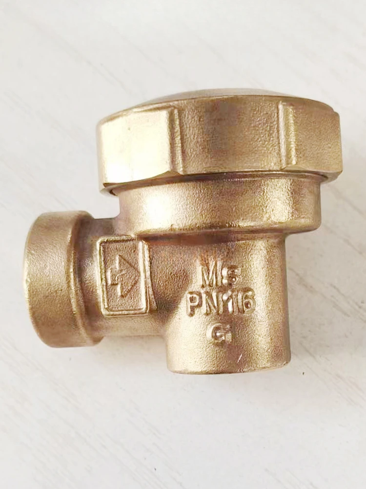 Клапан выхлопного воздуха AV13 BPT13X Spirax Sarco латунный угловой клапан с внутренней