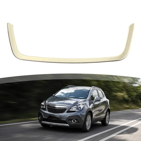 Литая накладка на панель управления центральной консоли для OPEL для VAUXHALL для MOKKA 2013 2014 2015 2016, U-образный автомобильный Стайлинг