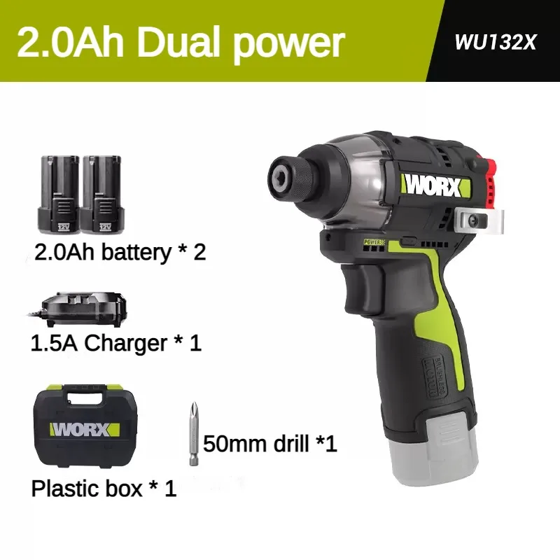 

Аккумуляторная ударная отвертка Worx WU132X