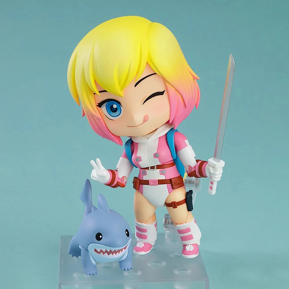 Хорошая улыбка Nendoroid 1696 Gwenpool Дэдпул ГСК комиксы Marvel Аниме фигурки игрушки |