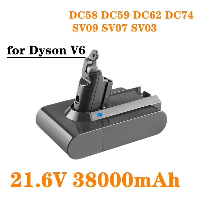 

100% Оригинальный литий-ионный аккумулятор 21,6 в 28000 мАч для пылесоса Dyson V6 DC58 DC59 DC62 DC74 SV09 SV07 SV03 965874-02, аккумулятор L30