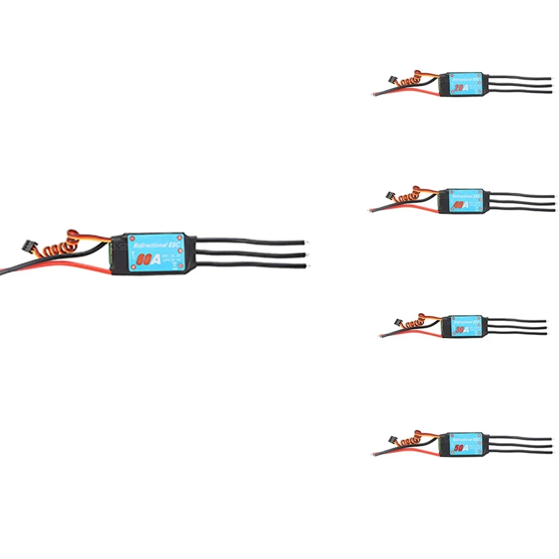 

HOT-Bidirectional ESC Brushless ESC For Remote Control Ship Pneumatic Underwater Propelle