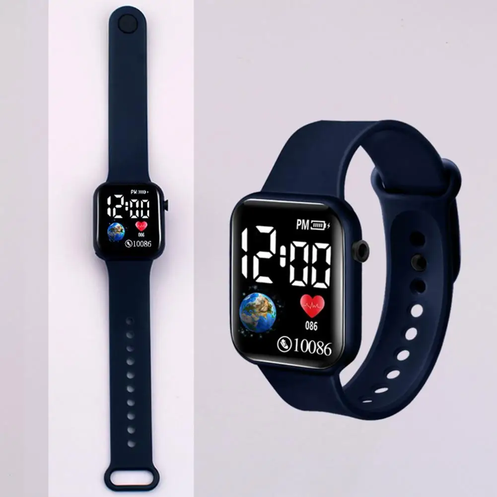 Women's Wristwatch Silicone LED Digital Digital Watch Portable Fashion Sports Electronic Watches Smart Watches For Men/Women