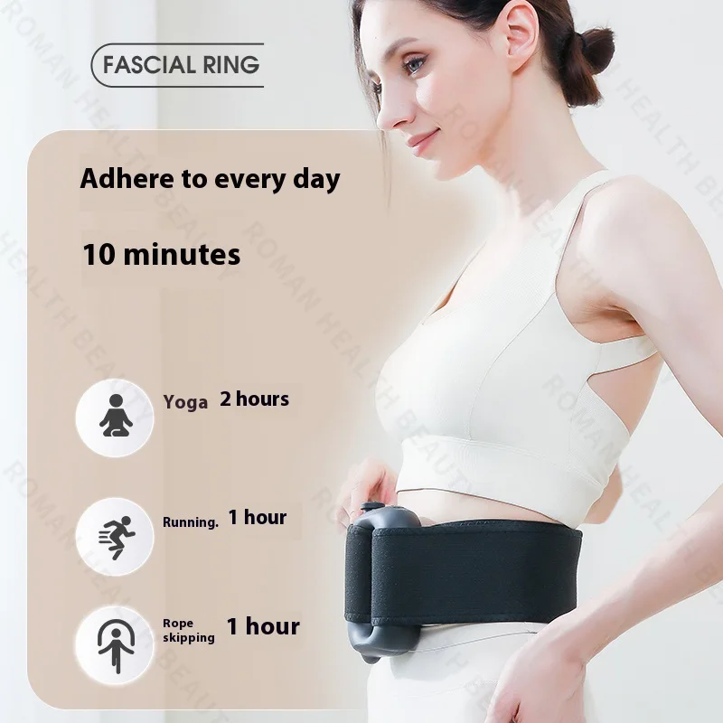 Портативный миофасциальный кольцевой массажер — ролик для глубоких мышц тканей