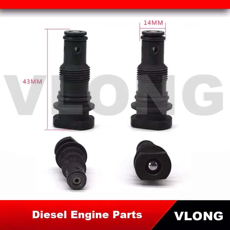 

100% Genuine New EFI Fuel Pump Overflow Valve Relief Valve Sensor Calibration CB18 Diesel Oil Pump Return Screw F019D01725