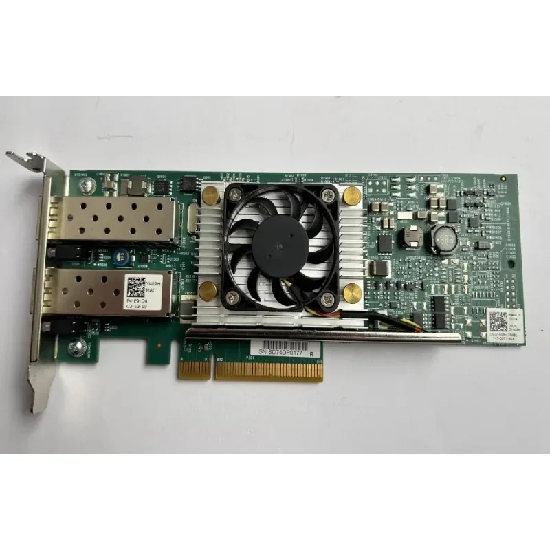 BCM57810S 0Y40PH 10-гигабитный сетевой интерфейс с двумя оптическими портами 10G R730 N20KJ