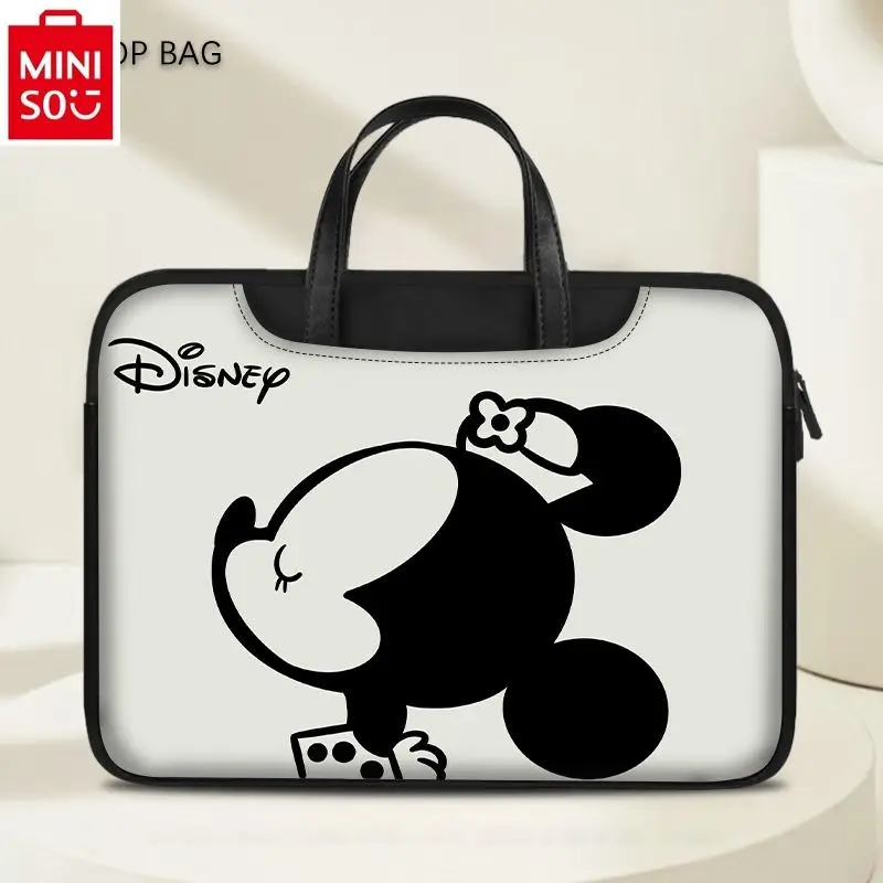 MINISO Большой Вместительный портфель для женщин из мультфильма Диснея Микки