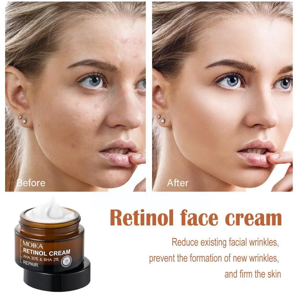 

Retinol Anti Wrinkle Face Cream Anti-Aging Remove Wrinkle Cosmeti Lifting Moisturizing Facial Firming Whitening Care Skin K P0N6