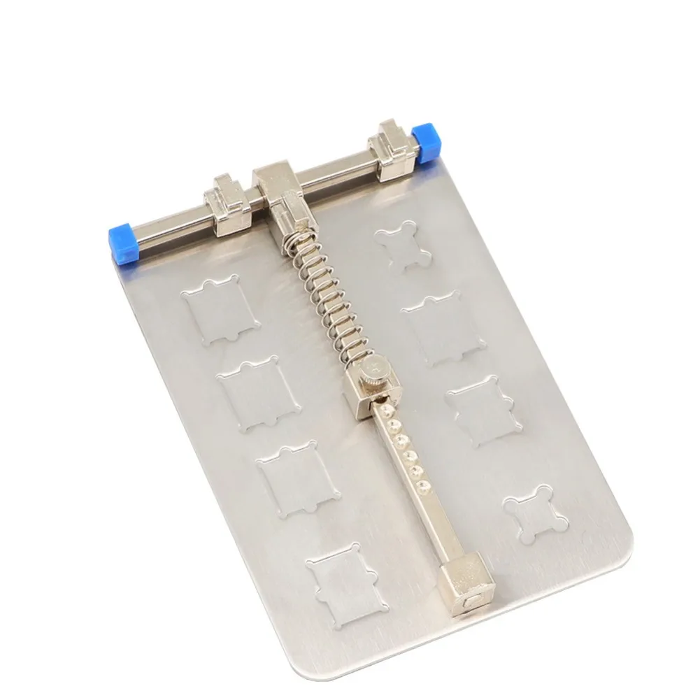 

Universal Groove PCB Circuit Board IC Chip Fixture Fixing Hand Tool For Mobile Phone Stainless Steel Chip Removal Groove Clip