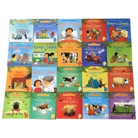 20 booksset 15x15cm usborne farmyard tales series children baby famous farm story english picture book parent child reading