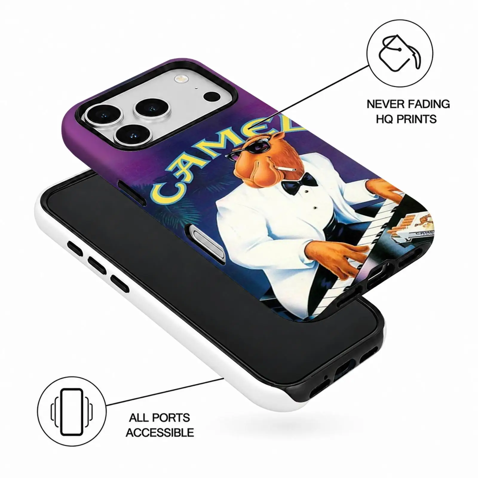 Чехол для телефона C-Camels для iPhone 17 16 15 14 13 12 11 Pro Max Air, двухслойный защитный чехол 2-в-1. (art.: 3920dd2df82fb) - 3920dd2df82fb