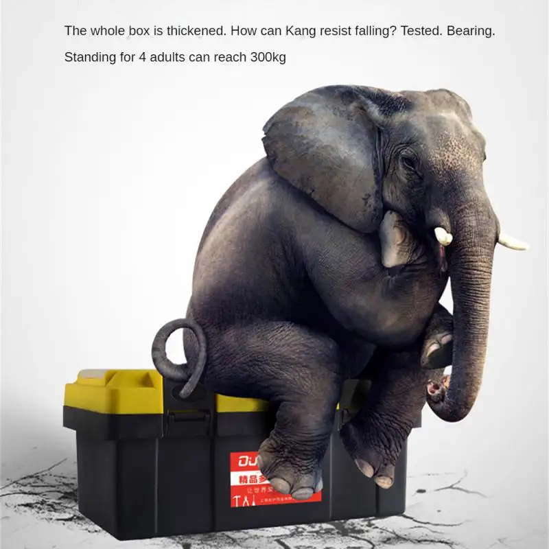 Многофункциональный ящик для инструментов портативный с защитой от падения и