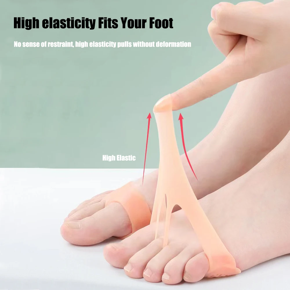 Silicone Forefoot Metatarsal Pads Forefoot Toe Insert Socks Ball of Foot Cushions for Women High Heels Pain Relief Gel Foot Pads