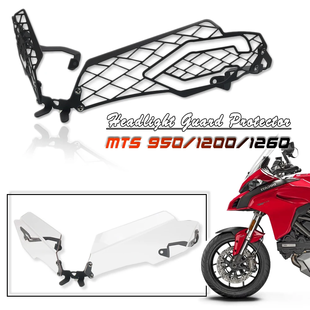 

For DUCATI Multistrada MTS 950 1200 1260 MTS950 MTS 1200 MTS 1260 Motorcycle Headlight Protector Grille Guard Cover