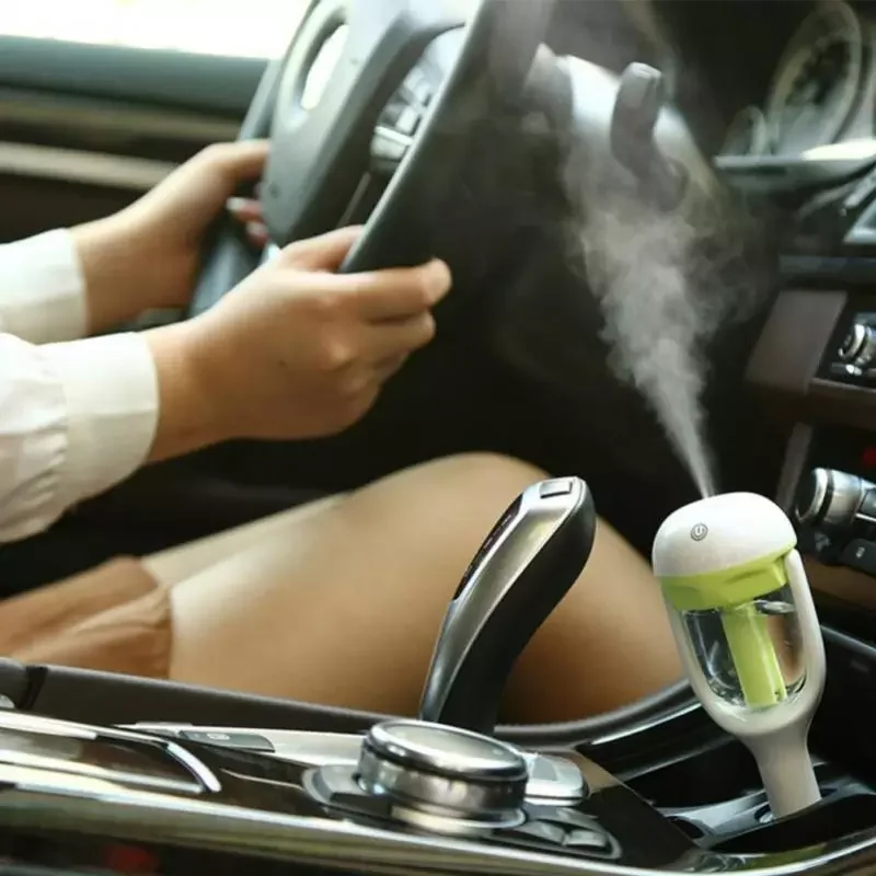 

NEW2023 Car Air Humidifier Mini Air Purifier Aroma Diffuser Essential Oil Aromatherapy Diffuser Mist Maker Sprayer For Car Clea