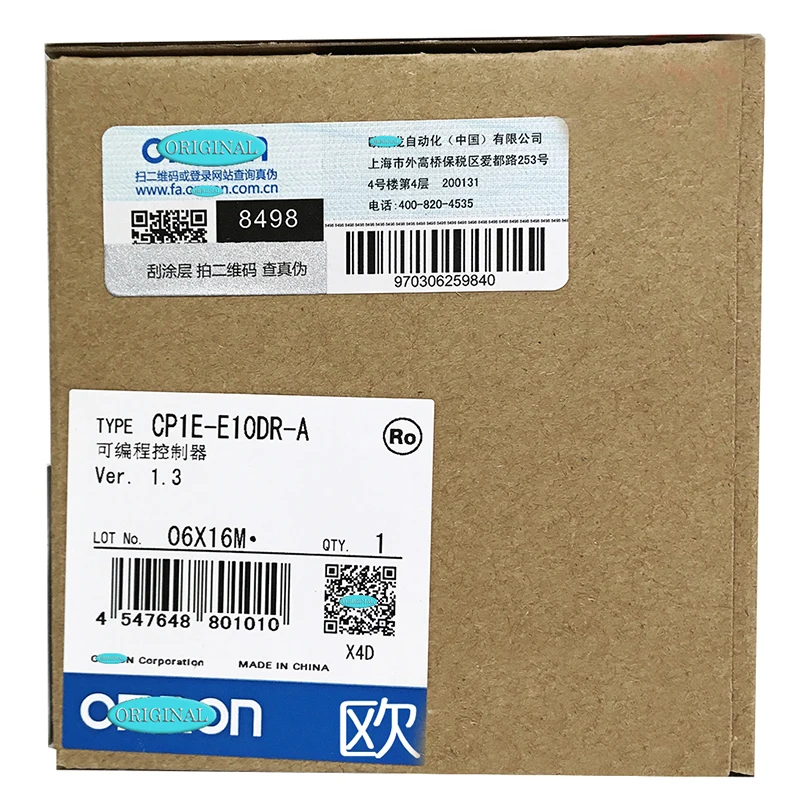 

New Original In BOX CP1E-E10DR-A CP1E E10DR A {Warehouse stock} 1 Year Warranty Shipment within 24 hours