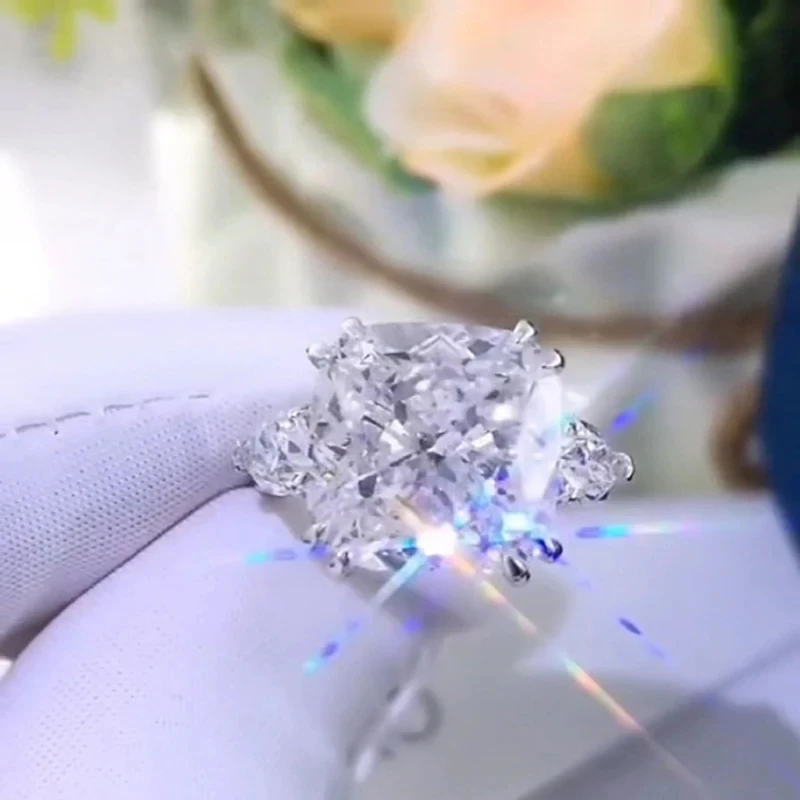 Кольцо из белого золота 6 7 8 9 10 карат