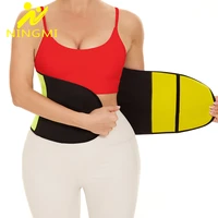 ningmi women sauna band waist trainer for weight loss neoprene sweat girdle waist cincher slimming corset belly belt body shaper
