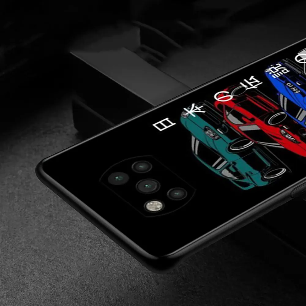 Чехол для телефона Xiaomi Poco X3 NFC F3 GT M3 M4 Pro 5G mi 12 9T 11T 10T Lite Note 10 10Lite Coque JDM Sport Car GTR EVO |