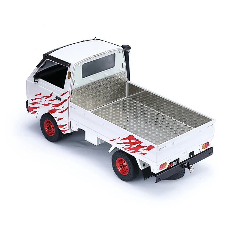 Для WPL D12 металлический задний бампер с прицепным крюком фаркоп 1/10 детали для