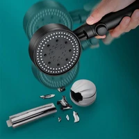 high quality material shower head adjustable water pressure showerhead with pressurized spray gun sturdy bathroom accessories