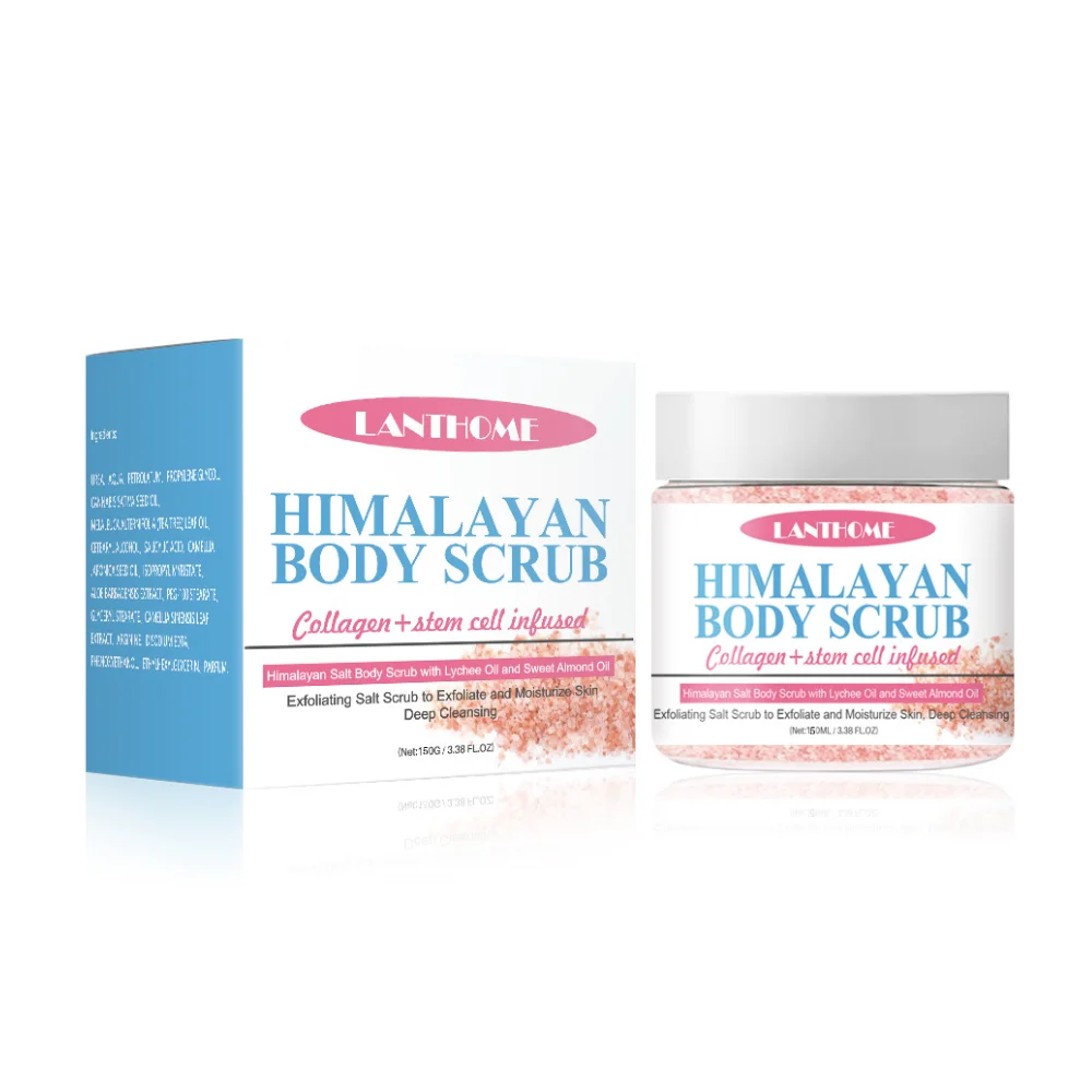 

150g Himalayan Salt Body Scrub Bath Reducing Appearance Cellulite Exfoliating Moisturizing Pure Body For Facial Body Skin Care