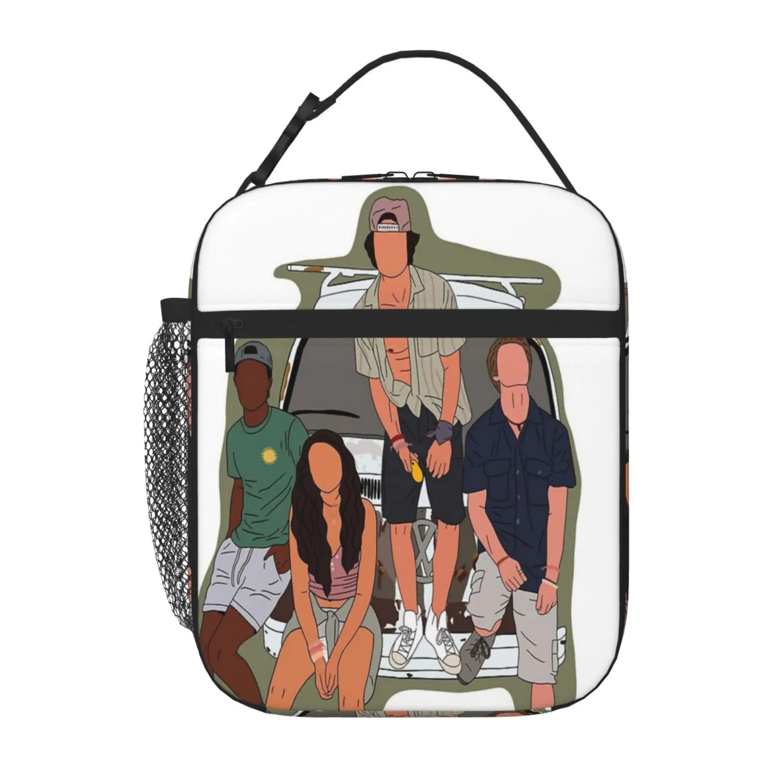 

Outer Banks Cast Children'S Food Bag Lunch Boxes Lunch Box For Kids Lunch Box Kids