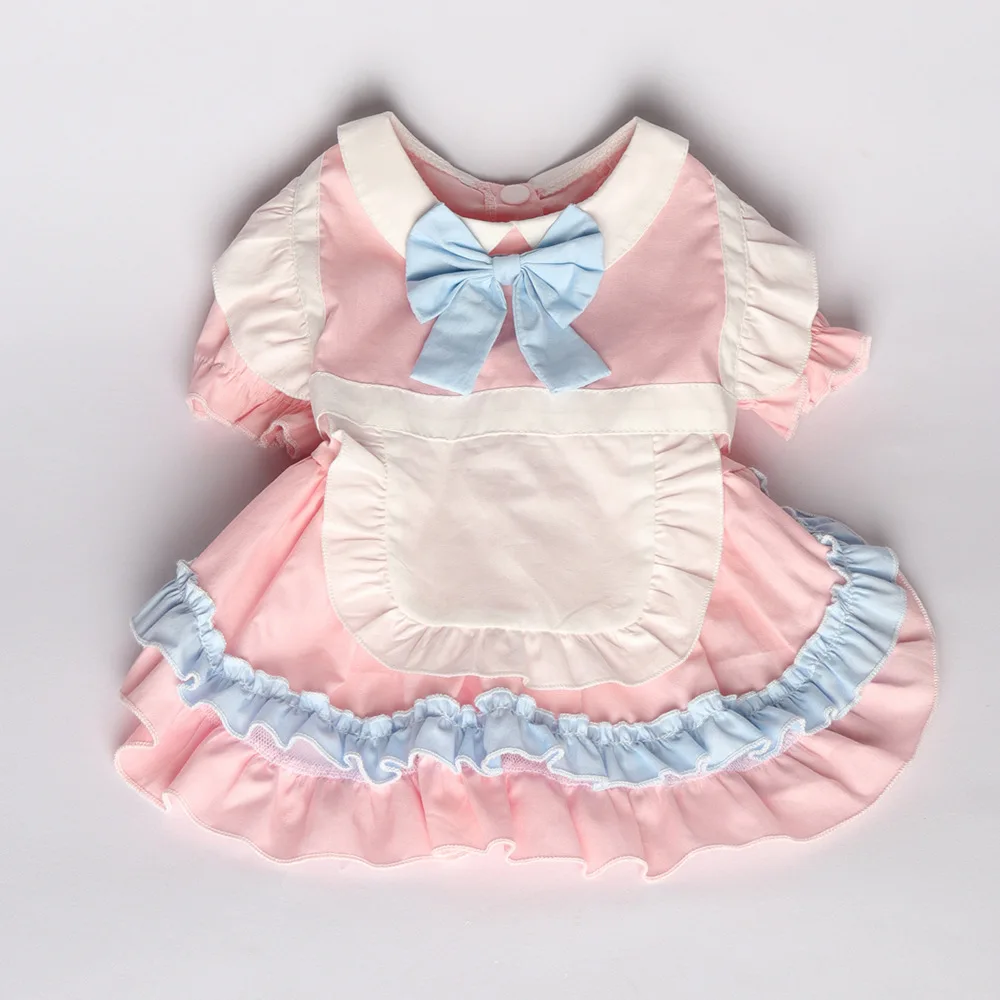 

2022 new dog cat clothes summer thin section maid transformation dress lace skirt pet transformation dress funny pet costume