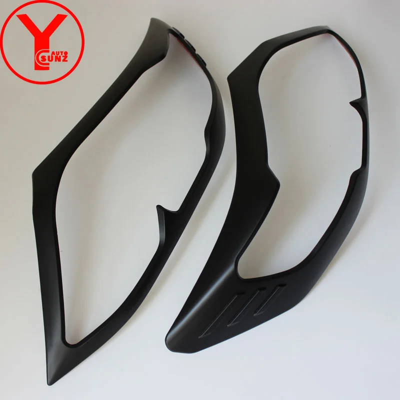 

Крышка передсветильник света для Toyota hilux fortuner sw4 2012 2013 2014, черная, ABS, автостайлинг, аксессуары для fortuner 2013 YCSUNZ