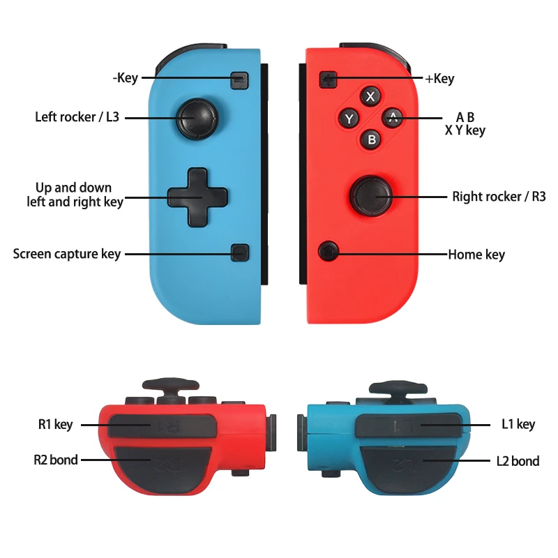 Беспроводной контроллер для Nintendo Switch джойстик Joy Game Con переключатель с ручкой |
