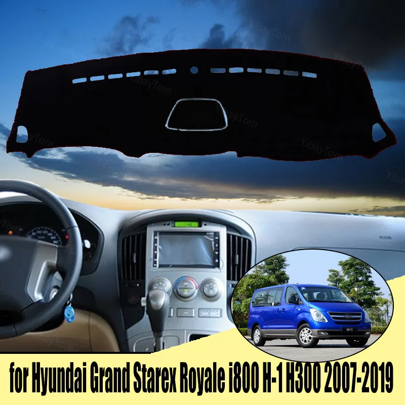 

For Hyundai Grand Starex Royale I800 H-1 H300 2007-2019 Anti-Slip Mat Dashboard Cover Pad Sunshade Dashmat Car Accessories Rug