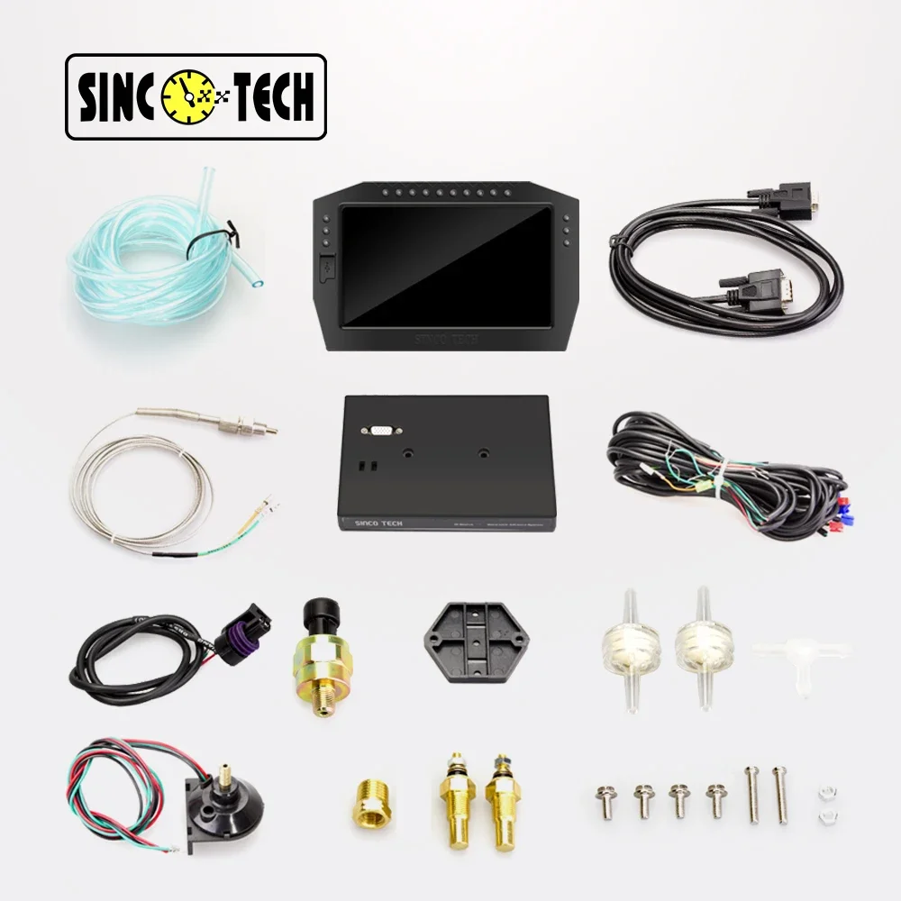 SINCO TECH 7 ''ЖК-дисплей универсальная цифровая приборная панель гоночная