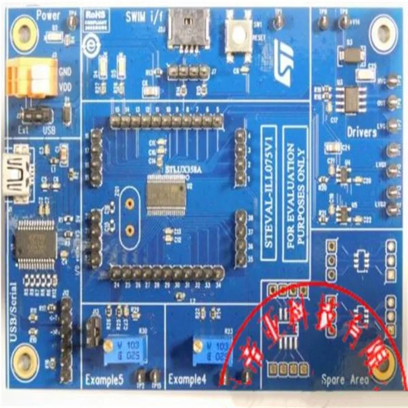 

STEVAL-ILL075V1 STLUX385A Development Evaluation Board