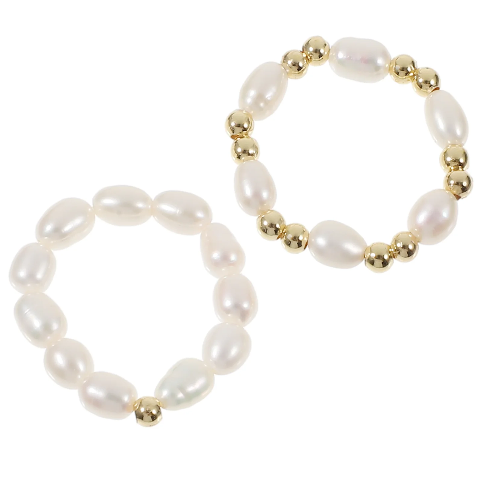 

Finger Rings Women Costume Jewelry Engagement Ornament 2023 Teens Pearl Minimalist