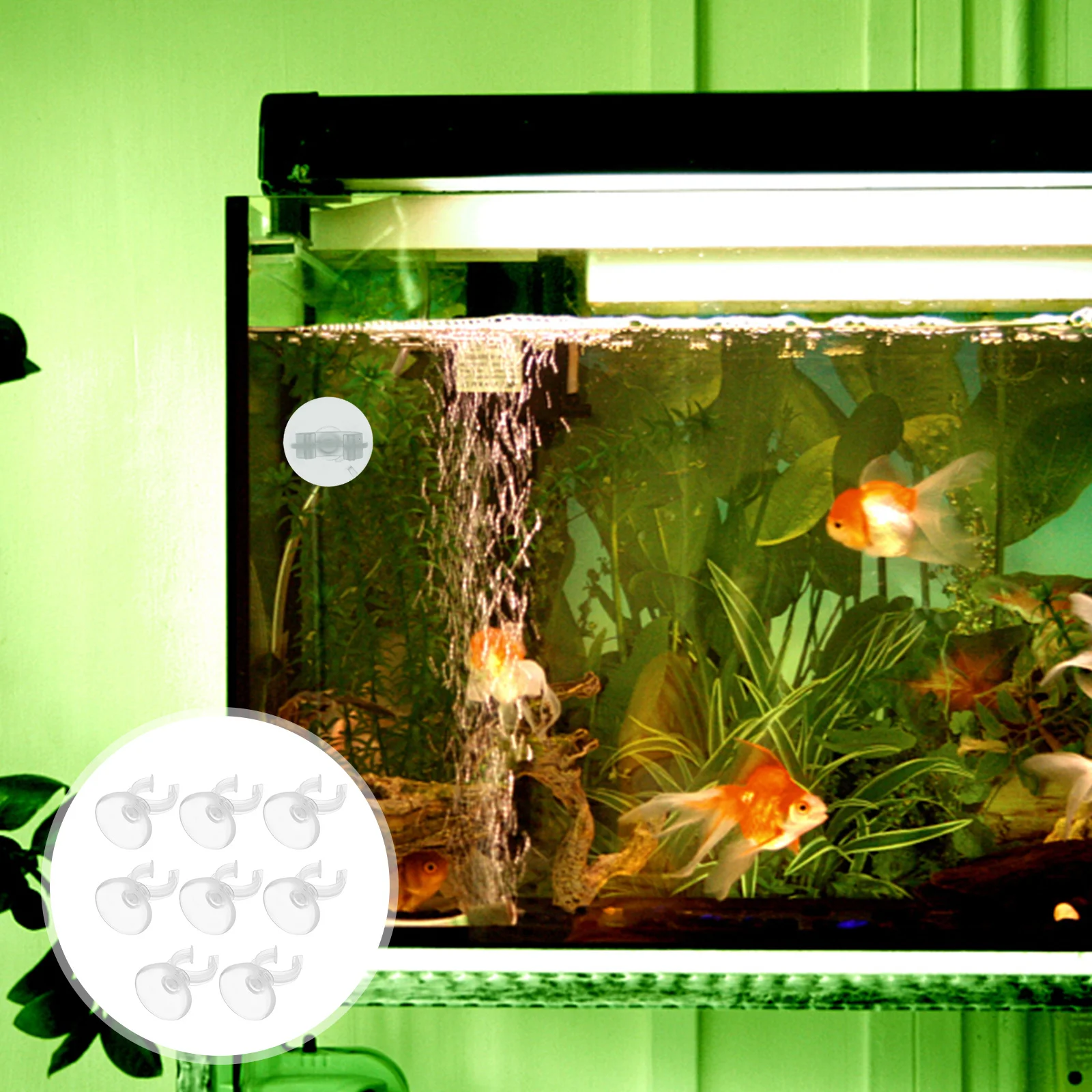 

Suction Cups Aquariumtube Tank Cup Clips Air Suckers Accessories Pump Clip Heater Holder Clamp