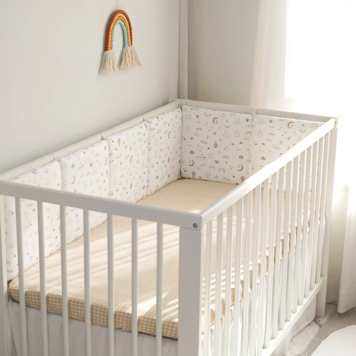 

Бампер для детской кроватки, подушки-бамперы для детской кроватки, постельное белье для малышей, Детский комплект для кровати, подушки, поду...