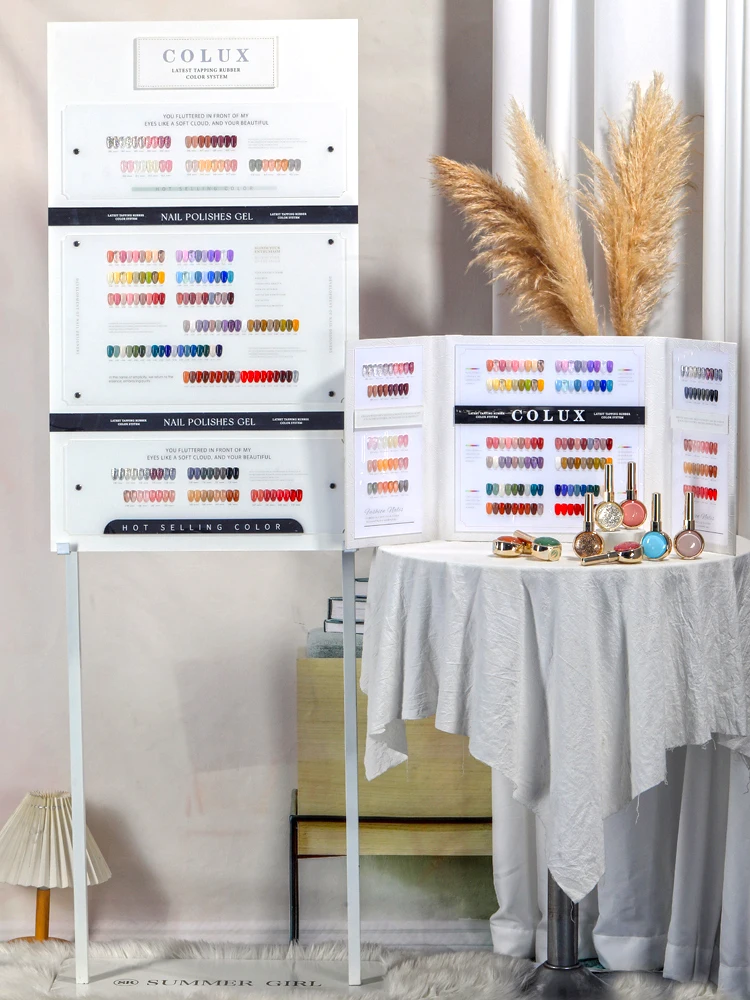 COLUX 150 цветов 170 Многоцветный набор гелей для ногтей Салон 2024 Новая горячая